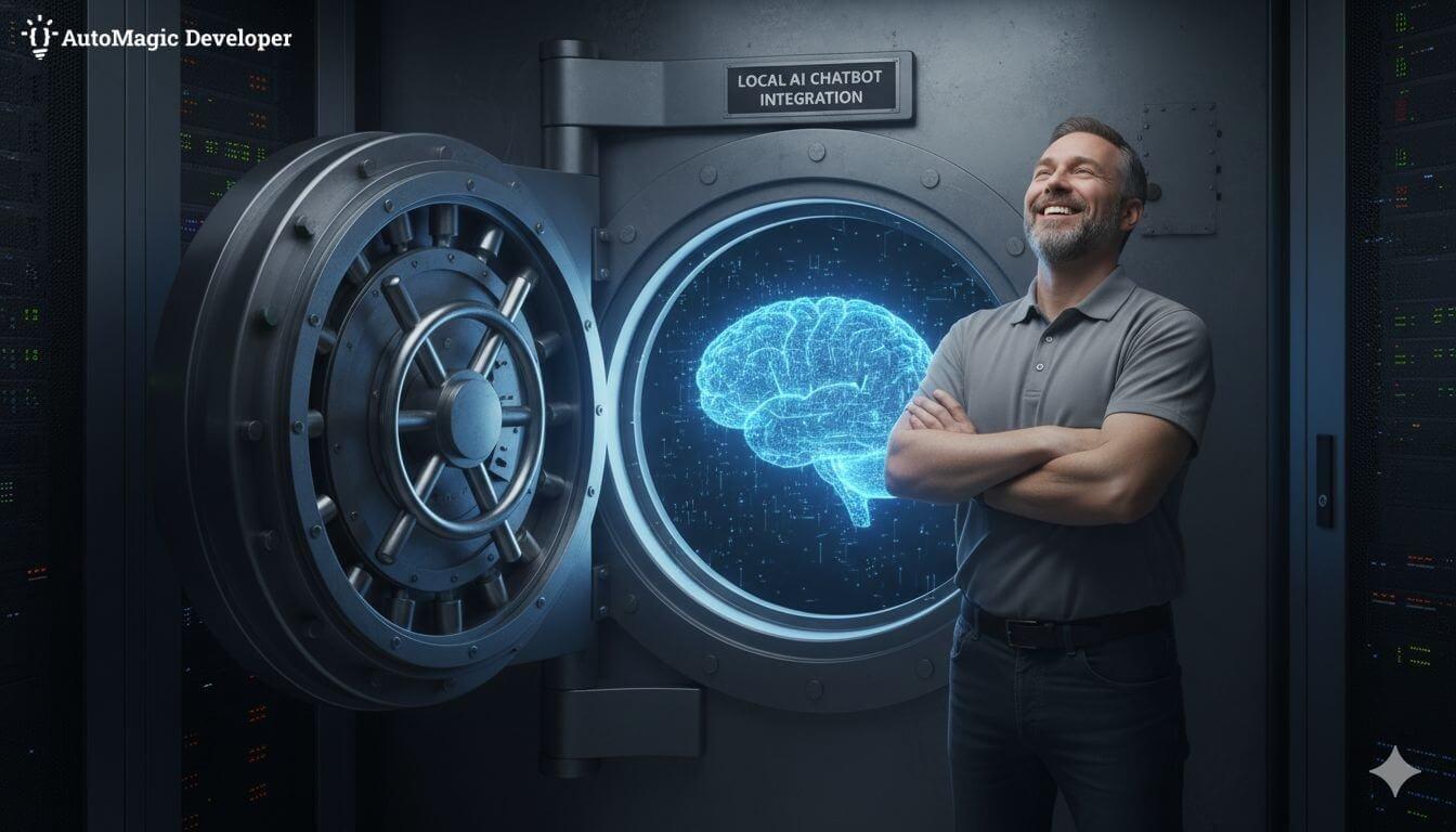 Secure AI Chatbot Integration Service for n8n & CPU